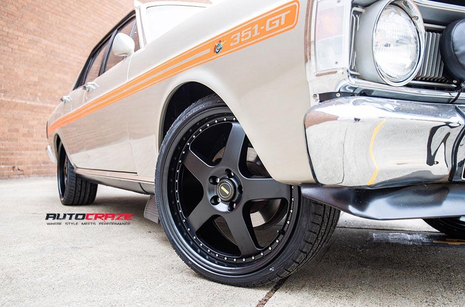 FORD FALCON FR SATIN BLACK